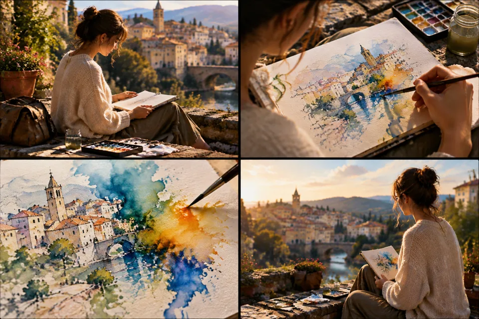 Painter's Sketch World的分镜预览
